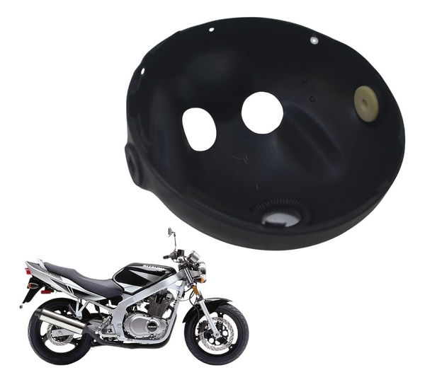 Carcaça Farol Bloco Óptico Suzuki Gs 500 97-09 Original