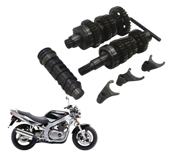 Caixa Marcha Câmbio Suzuki Gs 500 97-09 Original