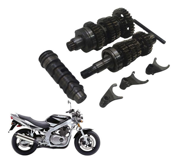 Caixa Marcha Câmbio Suzuki Gs 500 97-09 Original