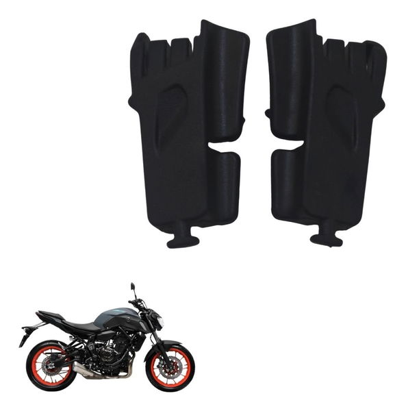 Par Borracha Acabamento Rabeta Yamaha Mt 07 19-24 Original