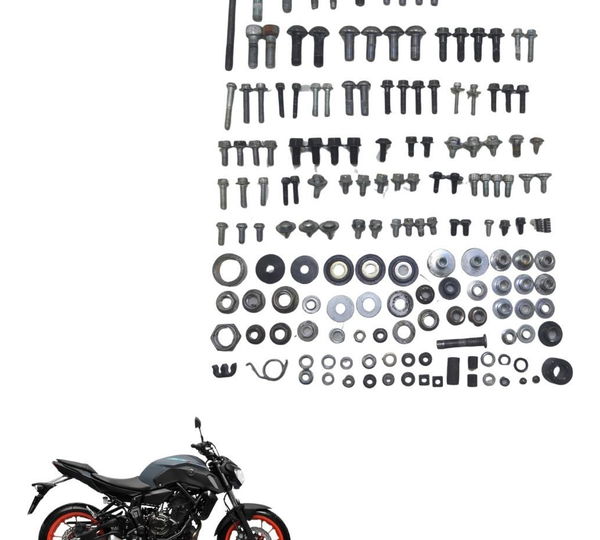 Kit Parafusos Diversos Yamaha Mt 07 19-24 Original