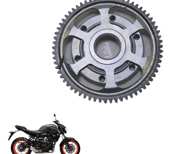Placa Partida Yamaha Mt 07 19-24 Original