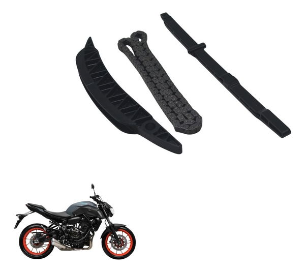 Kit Guia Tensor Corrente Comando Yamaha Mt 07 19-24 Original