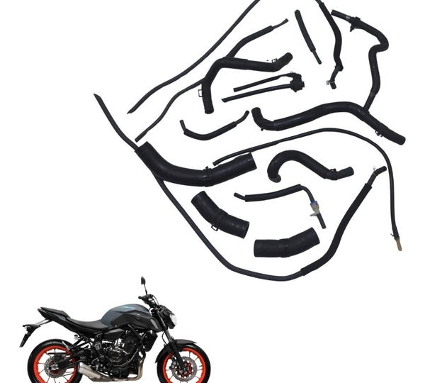 Kit Mangueiras Yamaha Mt 07 19-24 Original