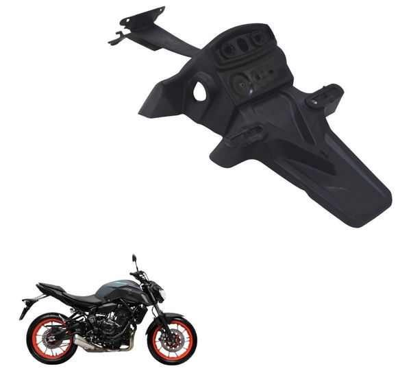 Suporte Placa Yamaha Mt 07 19-24 Original