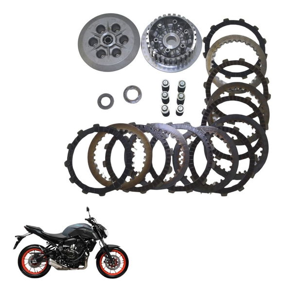 Cubo Disco Platô Embreagem Yamaha Mt 07 19-24 Original