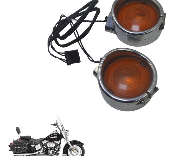 Pisca Dianteiro Harley Softail Heritage Classic 07-10 Origi