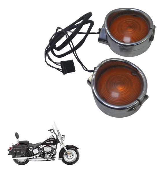 Pisca Dianteiro Harley Softail Heritage Classic 07-10 Origi
