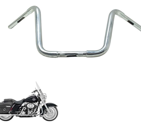 Guidão Empenado Harley Touring Road King 08-11 Original