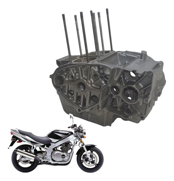 Carcaça Bloco Motor (nfe Baixa) Suzuki Gs 500 97-09 Original