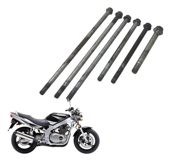Kit Parafuso Suporte Motor Suzuki Gs 500 97-09 Original