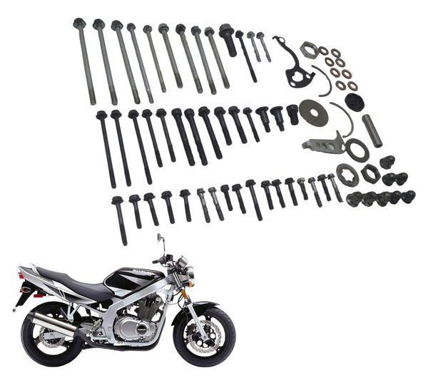 Kit Parafuso Motor Suzuki Gs 500 97-09 Original