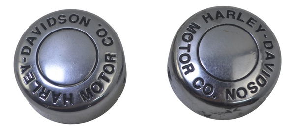 Par Acabamento Eixo Roda Tras Harley Softail Heritage 07-10