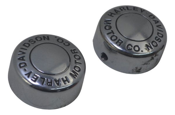 Par Acabamento Eixo Roda Tras Harley Softail Heritage 07-10
