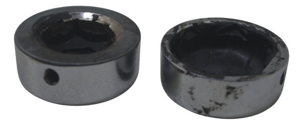 Par Acabamento Eixo Roda Tras Harley Softail Heritage 07-10