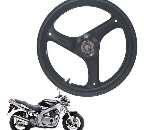 Roda Dianteira Suzuki Gs 500 97-09 Original Preto
