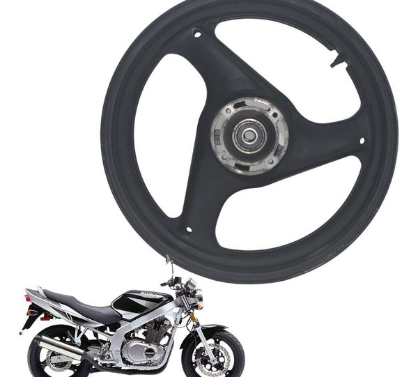 Roda Traseira Suzuki Gs 500 97-09 Original Preto