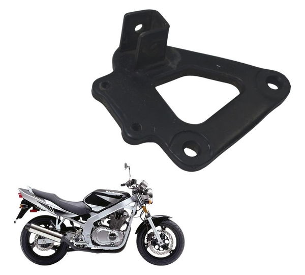 Suporte Pedaleira Dianteira Esq Suzuki Gs 500 97-09 Original Preto