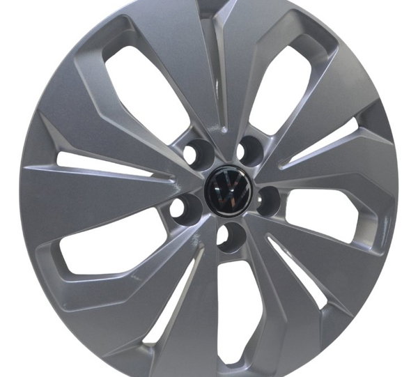 Calota Aro 16 Volkswagen T-cross 20-26 Original Cinza