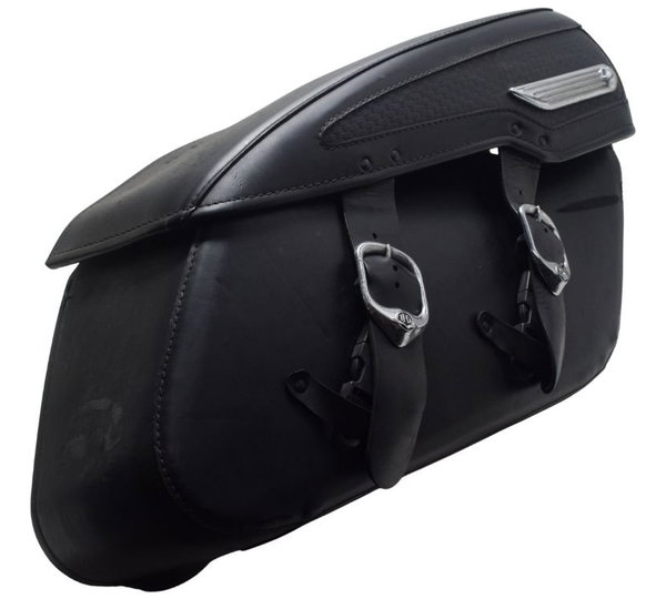 Alforge Direito C/ Avaria Harley Touring Road King 08-11 Preto