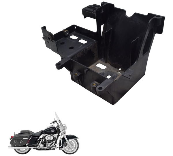 Caixa Bateria C/ Avaria Harley Touring Road King 08-11 Orig