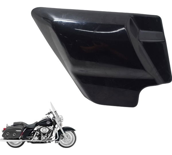 Carenagem Lateral Esquerda Harley Touring Road King 08-11 Preto