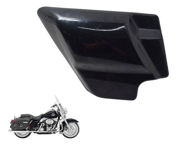Carenagem Lateral Esquerda Harley Touring Road King 08-11 Preto
