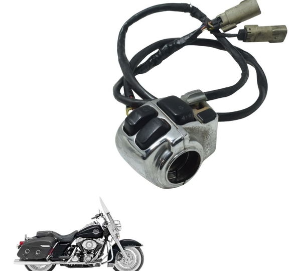 Chave Punho Luz C/ Detal Harley Touring Road King 08-11 Orig