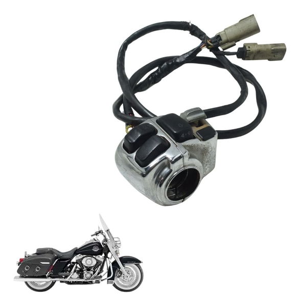 Chave Punho Luz C/ Detal Harley Touring Road King 08-11 Orig