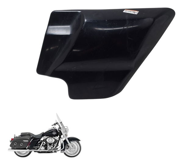 Carenagem Lateral Direita Harley Touring Road King 08-11 Org Preto