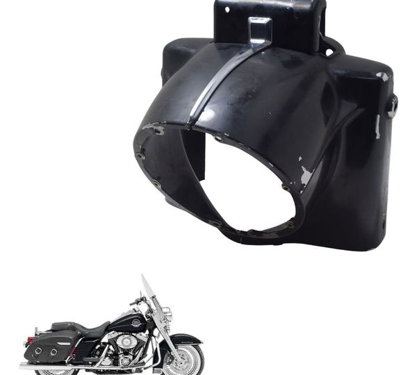 Cabeça Touro Farol Harley Touring Road King 08-11 Original