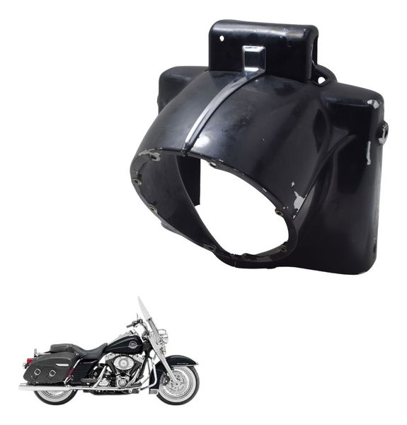 Cabeça Touro Farol Harley Touring Road King 08-11 Original