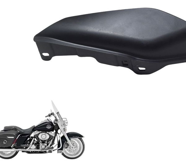 Defletor Ar Esquerdo Harley Touring Road King 08-11 Original Preto