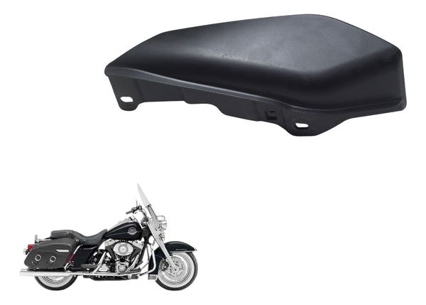 Defletor Ar Esquerdo Harley Touring Road King 08-11 Original Preto