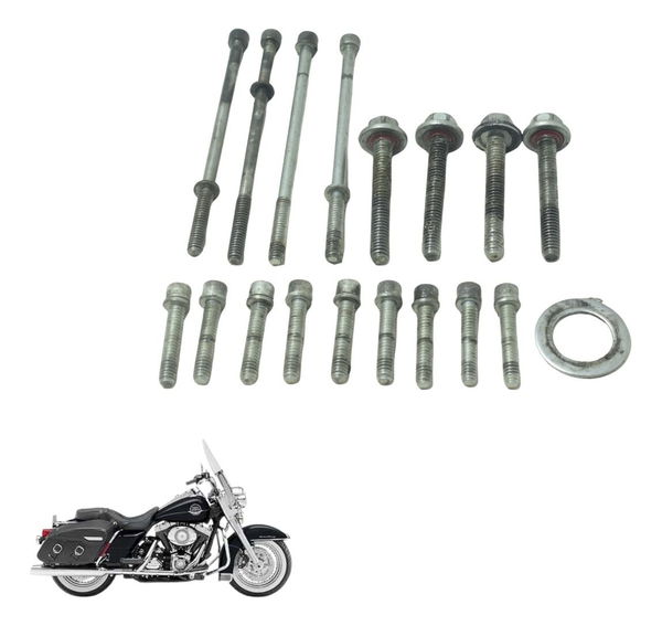 Kit Parafusos Motor Harley Touring Road King 08-11 Original