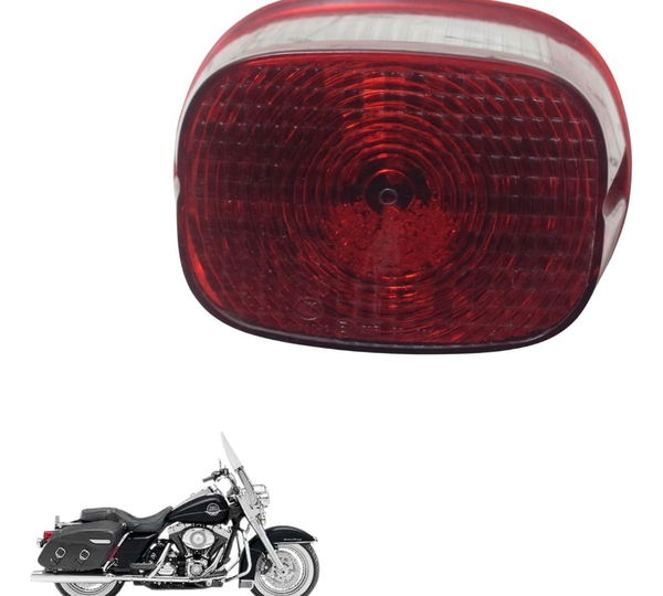Lanterna Traseira C/ Detalhes Harley Touring Road King 08-11 Ambos Lados