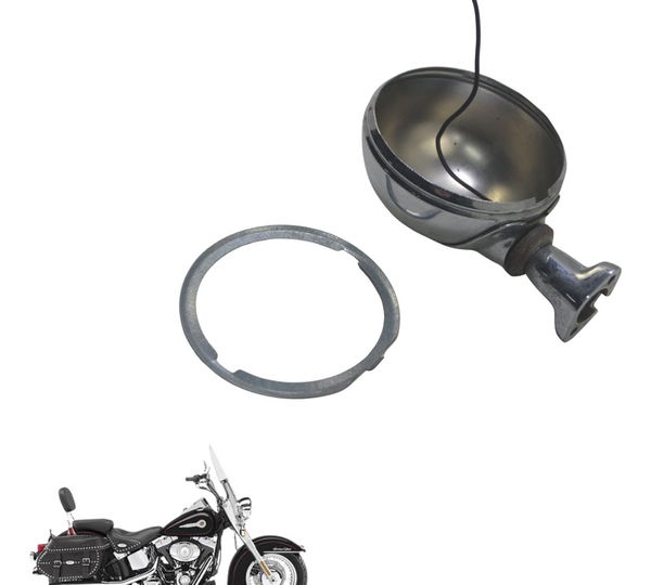 Carcaça Farol Auxiliar Harley Softail Heritage Classic 07-10