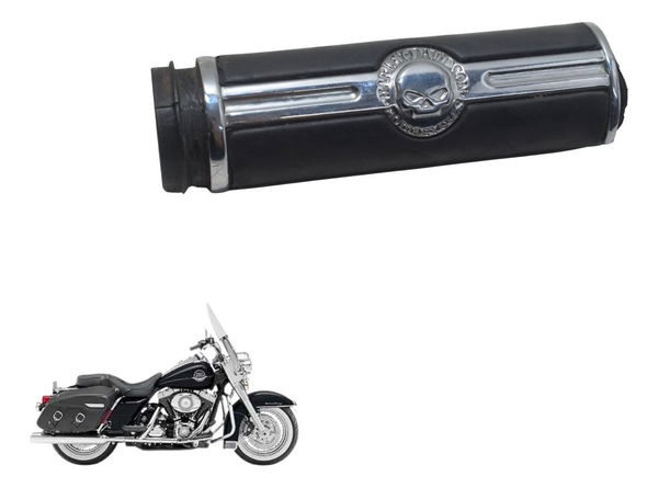 Manopla Esquerda C/avaria Harley Touring Road King 08-11 Org Preto