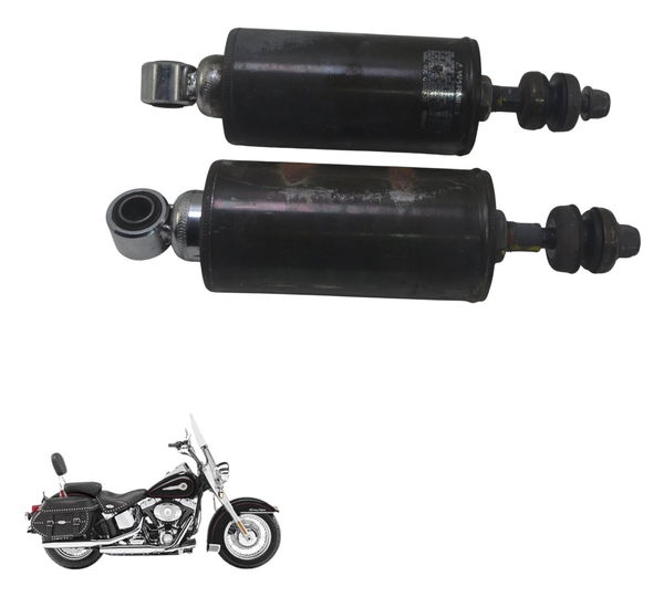 Par Amortecedor Tras Harley Softail Heritage Classic 07-10