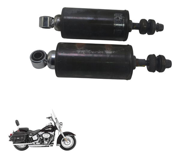 Par Amortecedor Tras Harley Softail Heritage Classic 07-10