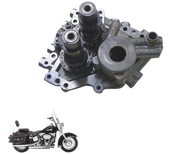 Bomba Óleo C/comando E Plate Harley Softail Heritage 07-10