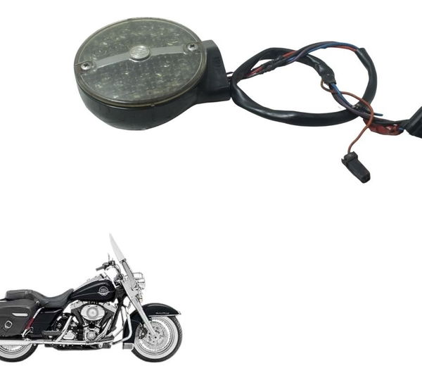 Pisca Traseiro C/detalhes Harley Touring Road King 08-11 Org