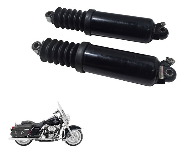 Par Amortecedor Traseiro Harley Touring Road King 08-11 Orig