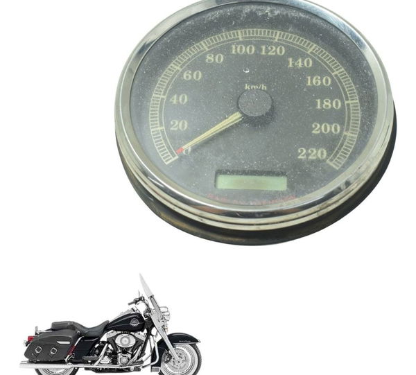 Painel Velocímetro C/ Detalhe Harley Touring Road King 08-11