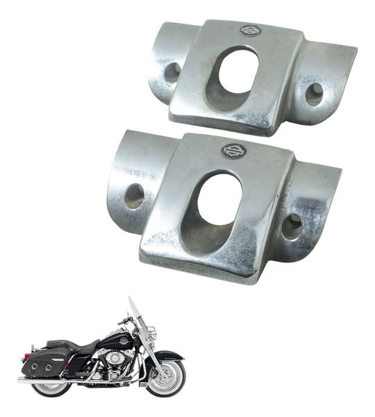 Par Acabamento Vela Ignição Harley Touring Road King 08-11