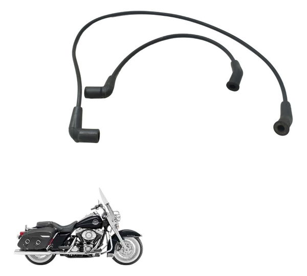Par Cabo Bobina Ignição Harley Touring Road King 08-11 Orig