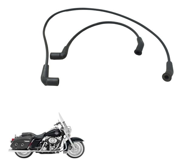 Par Cabo Bobina Ignição Harley Touring Road King 08-11 Orig
