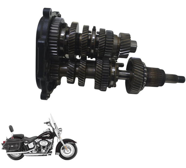 Caixa Marcha Câmbio Completa Harley Softail Heritage 07-10
