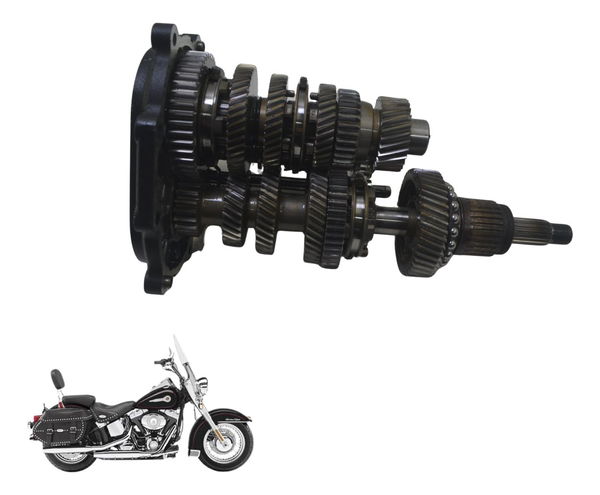 Caixa Marcha Câmbio Completa Harley Softail Heritage 07-10