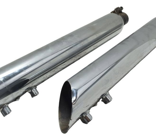 Par Ponteira Esportiva C/ Det Harley Touring Road King 08-11